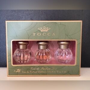 NEW Tocca Perfume Trio : Florence Stella Cleopatra .17oz 5ml